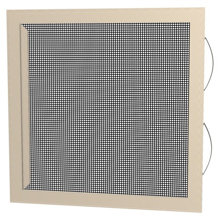 Ritescreen 26.875 in W x 24 in H Full screen Window Screen, FS1, Charcoal fiberglass Mesh, White FS1-C01-MSFG-L00-H24-W26.875